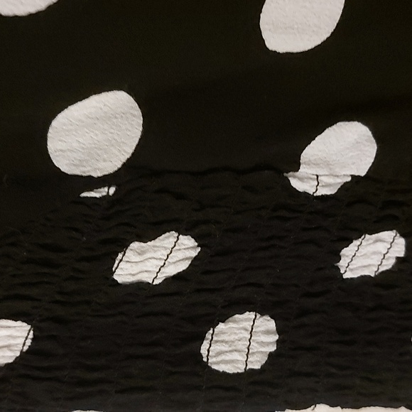 MINKPINK Polka Dress/ Black/ White/ Sz XS/ Mini/ Stretchy/ NWOT - Picture 3 of 4